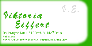 viktoria eiffert business card